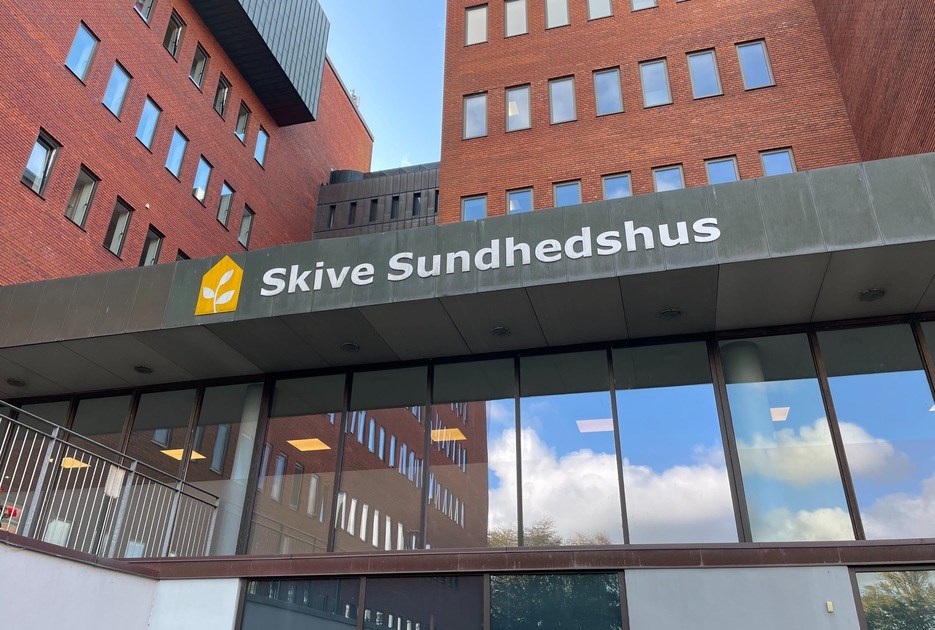 Indgangen til Skive Sundhedshus. Foto: Skive Kommune